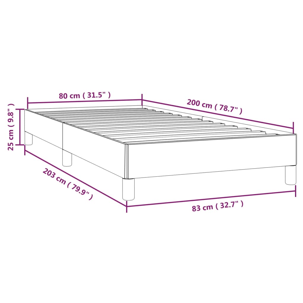 Giroletto Crema 80x200 cm in Similpelle