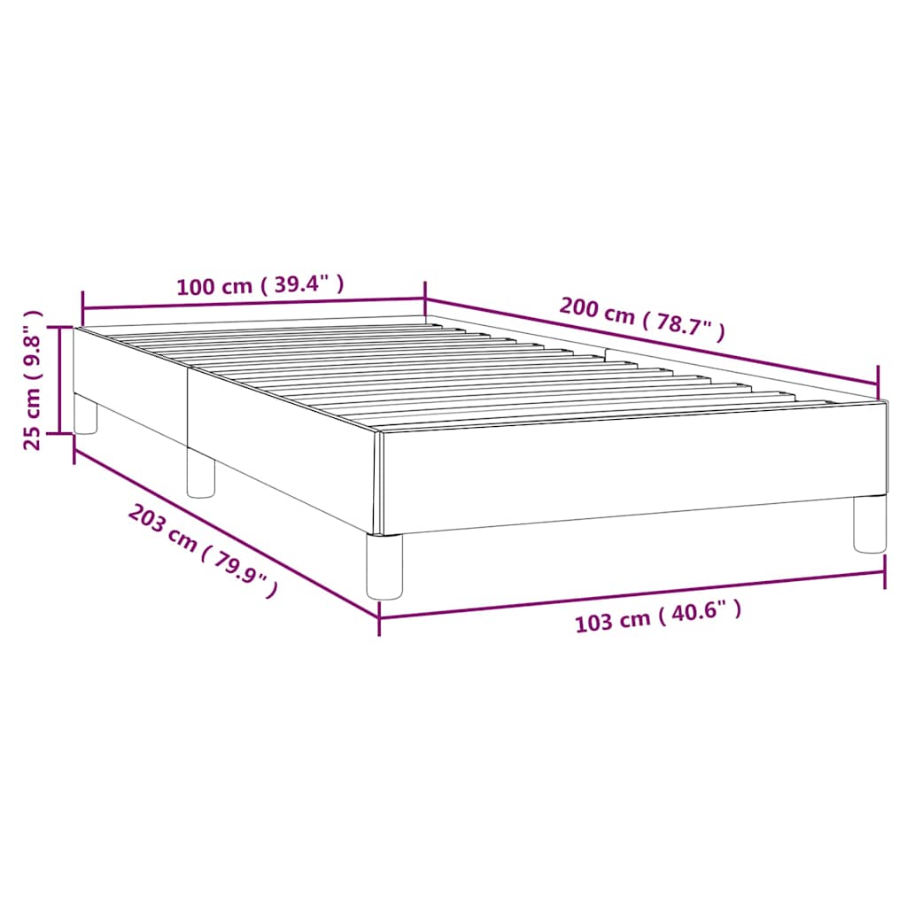Giroletto Grigio 100x200 cm in Similpelle