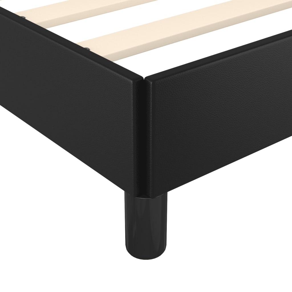Giroletto Nero 180x200 cm in Similpelle | homemem39
