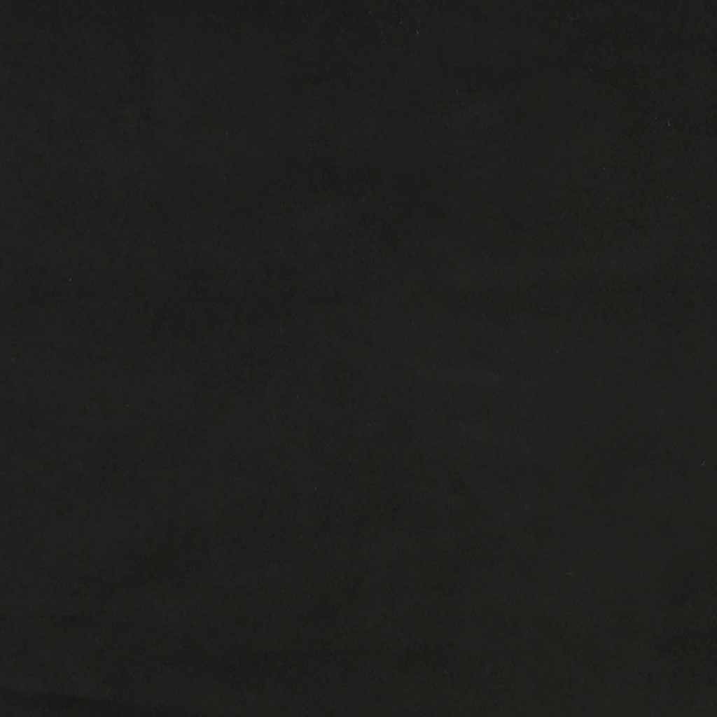 Giroletto Nero 80x200 cm in Velluto
