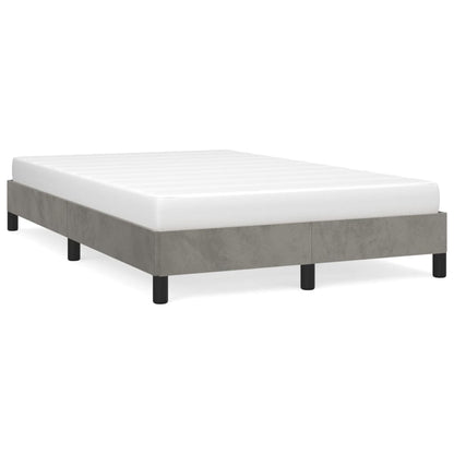 Giroletto senza Materasso Grigio Chiaro 120x200 cm Velluto | homemem39