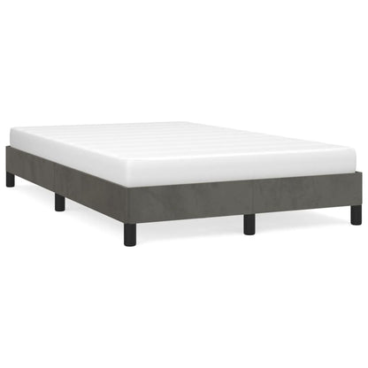 Giroletto senza Materasso Grigio Scuro 120x200 cm Velluto | homemem39