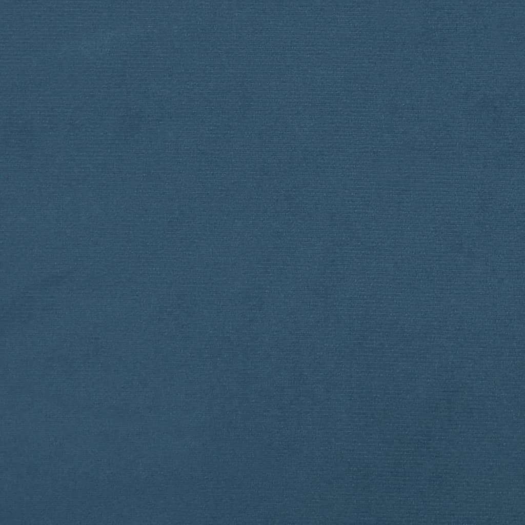 Giroletto Blu Scuro 140x190 cm in Velluto