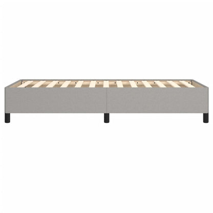 Giroletto senza Materasso Grigio Chiaro 80x200 cm Tessuto - homemem39