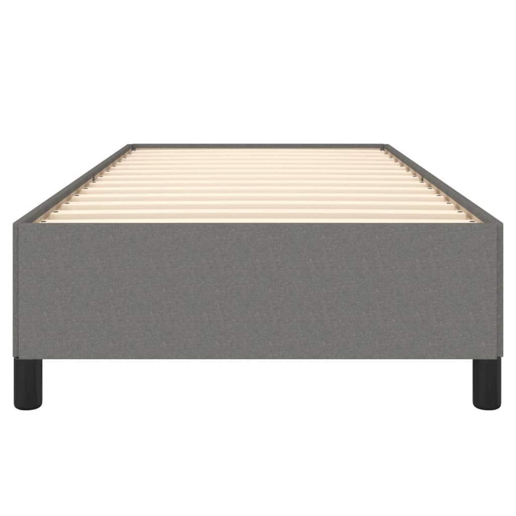 Giroletto senza Materasso Grigio Scuro 80x200 cm Tessuto - homemem39