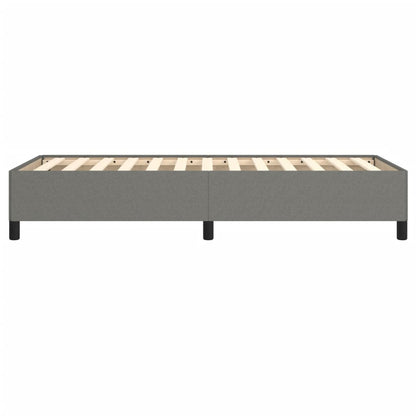 Giroletto senza Materasso Grigio Scuro 80x200 cm Tessuto - homemem39
