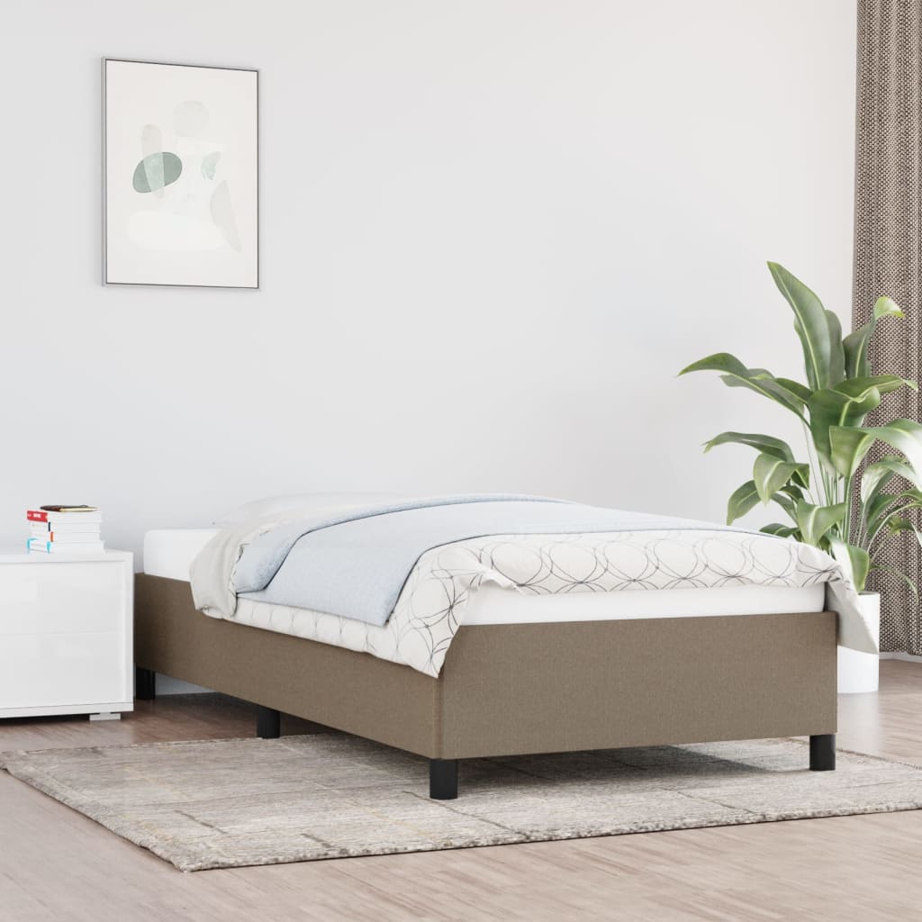 Giroletto senza Materasso Tortora 80x200 cm Tessuto | homemem39