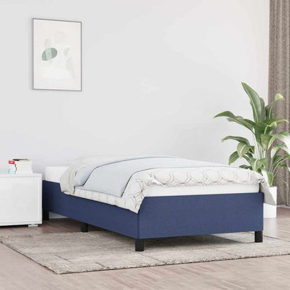 Giroletto senza Materasso Blu 80x200 cm in Tessuto