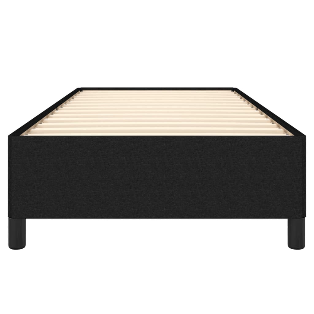 Giroletto senza Materasso Nero 90x190 cm in Tessuto | homemem39