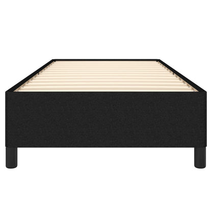 Giroletto senza Materasso Nero 90x190 cm in Tessuto | homemem39