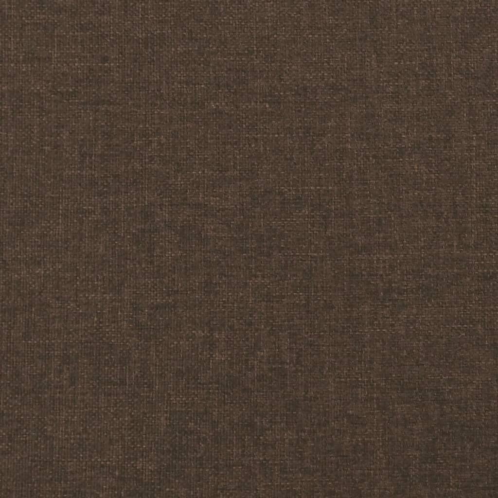 Giroletto Marrone Scuro 90x190 cm in Tessuto