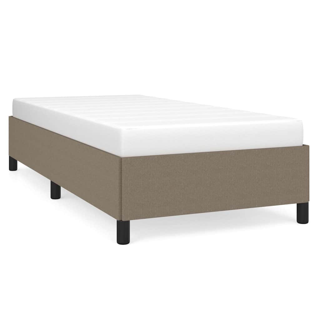 Giroletto senza Materasso Tortora 90x190 cm Tessuto