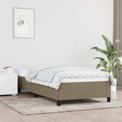 Giroletto senza Materasso Tortora 90x200 cm Tessuto
