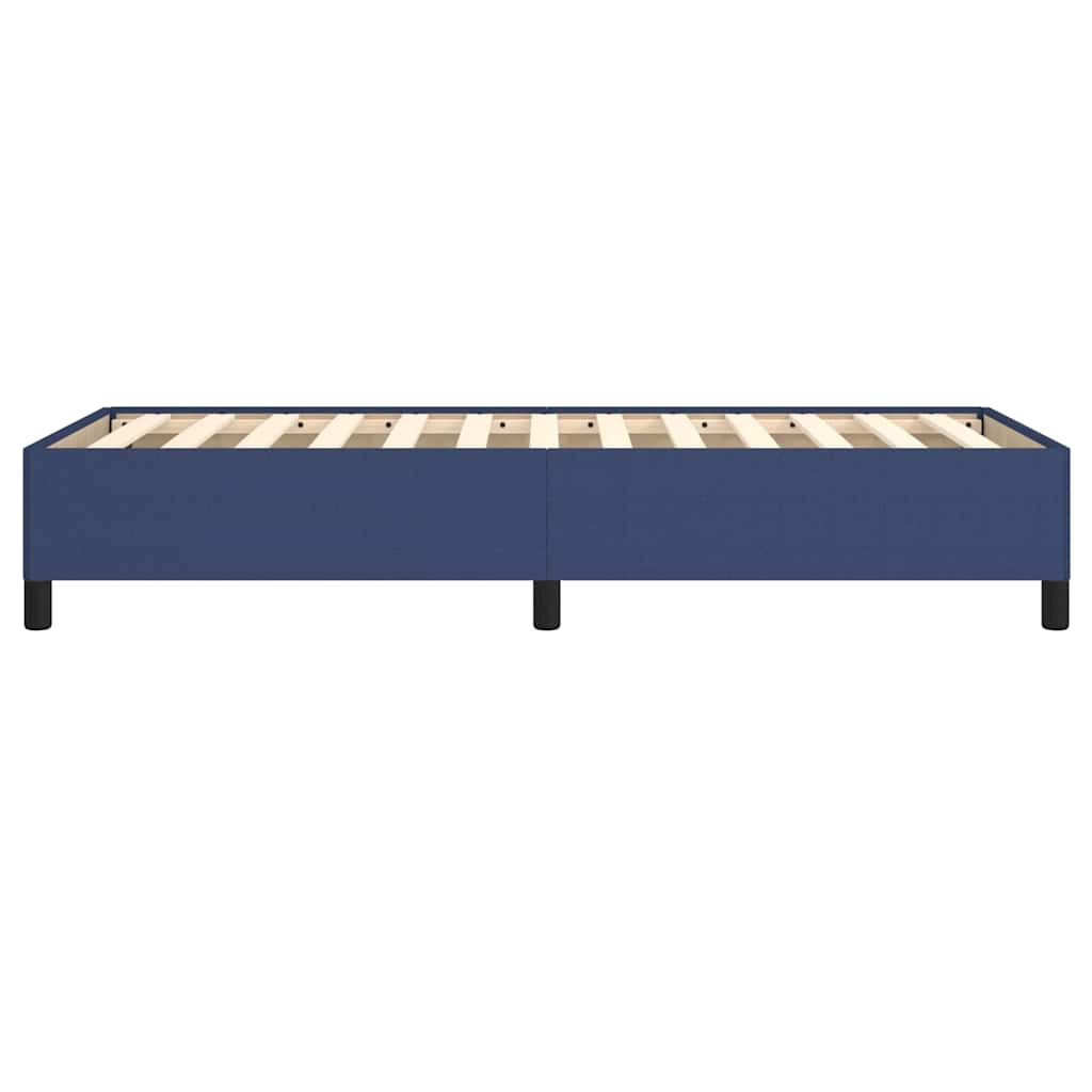 Giroletto senza Materasso Blu 90x200 cm in Tessuto