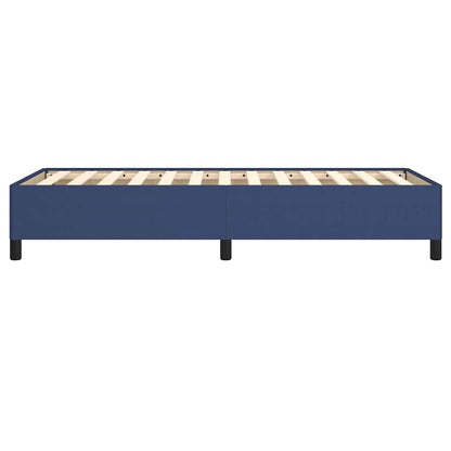 Giroletto senza Materasso Blu 90x200 cm in Tessuto