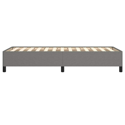Giroletto senza Materasso Grigio Scuro 100x200 cm Tessuto