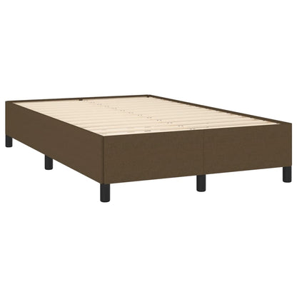 Giroletto senza Materasso Marrone Scuro 120x200 cm Tessuto | homemem39