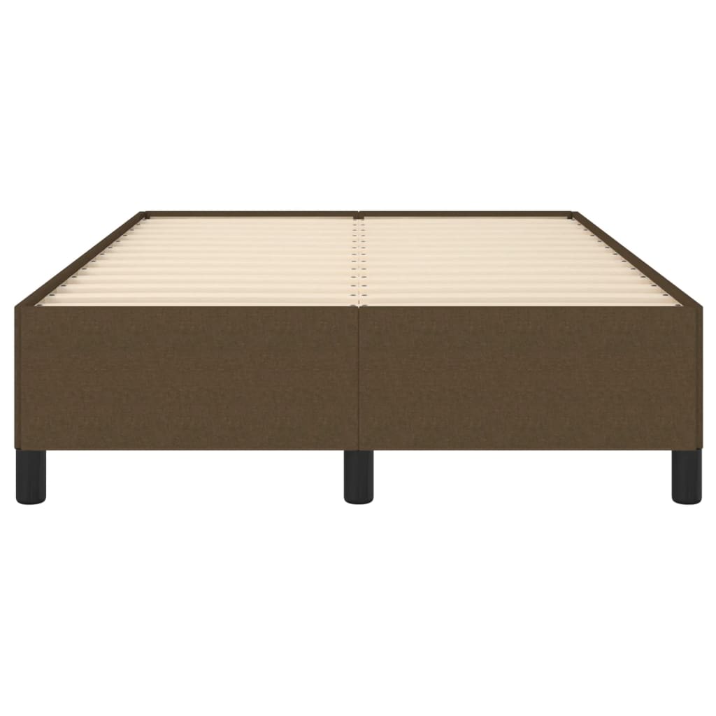 Giroletto senza Materasso Marrone Scuro 120x200 cm Tessuto | homemem39