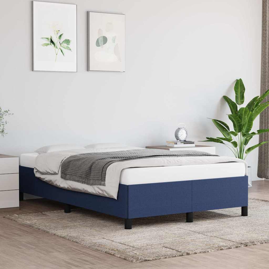 Giroletto senza Materasso Blu 120x200 cm in Tessuto