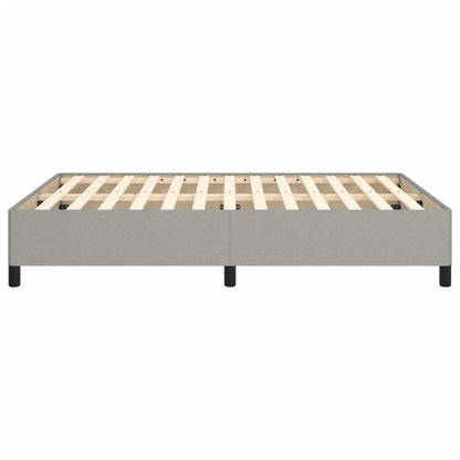 Giroletto senza Materasso Grigio Chiaro 140x190 cm Tessuto - homemem39