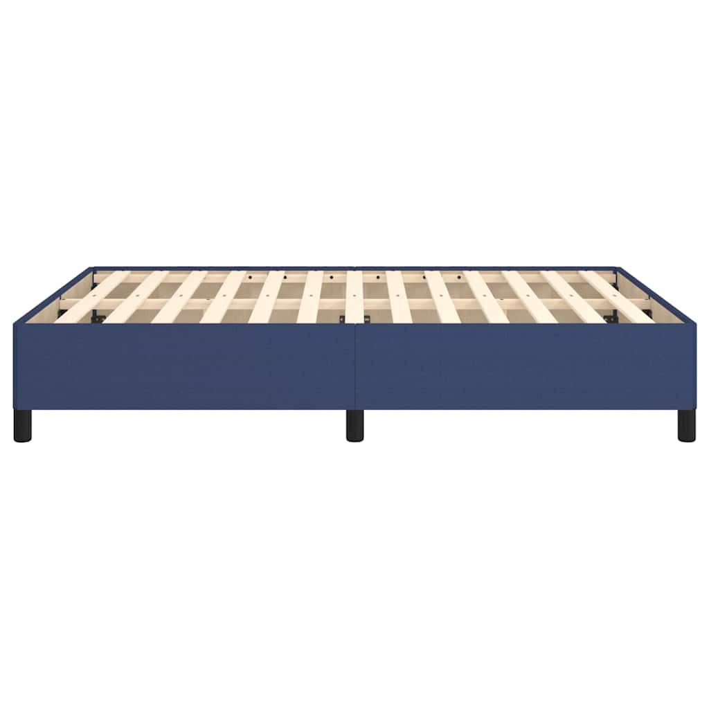 Giroletto senza Materasso Blu 140x190 cm in Tessuto