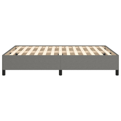 Giroletto senza Materasso Grigio Scuro 140x200 cm Tessuto - homemem39