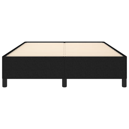 Giroletto senza Materasso Nero 140x200 cm in Tessuto - homemem39