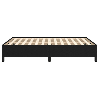 Giroletto senza Materasso Nero 140x200 cm in Tessuto - homemem39