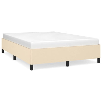 Giroletto senza Materasso Crema 140x200 cm in Tessuto