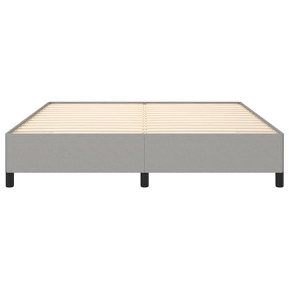 Giroletto senza Materasso Grigio Chiaro 180x200 cm Tessuto - homemem39