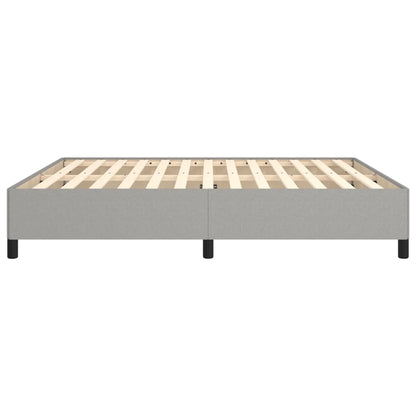 Giroletto senza Materasso Grigio Chiaro 180x200 cm Tessuto - homemem39