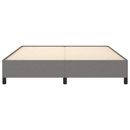 Giroletto senza Materasso Grigio Scuro 180x200 cm Tessuto