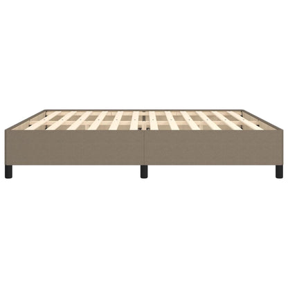 Giroletto senza Materasso Tortora 200x200 cm in Tessuto