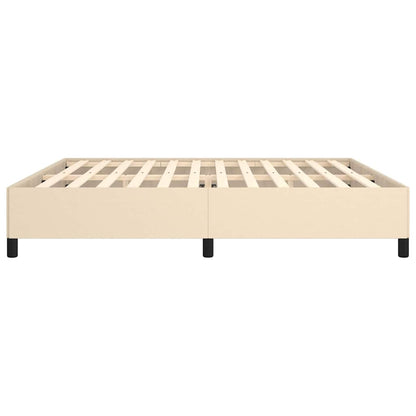 Giroletto senza Materasso Crema 200x200 cm in Tessuto