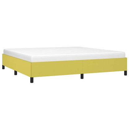 Giroletto senza Materasso Verde 200x200 cm in Tessuto