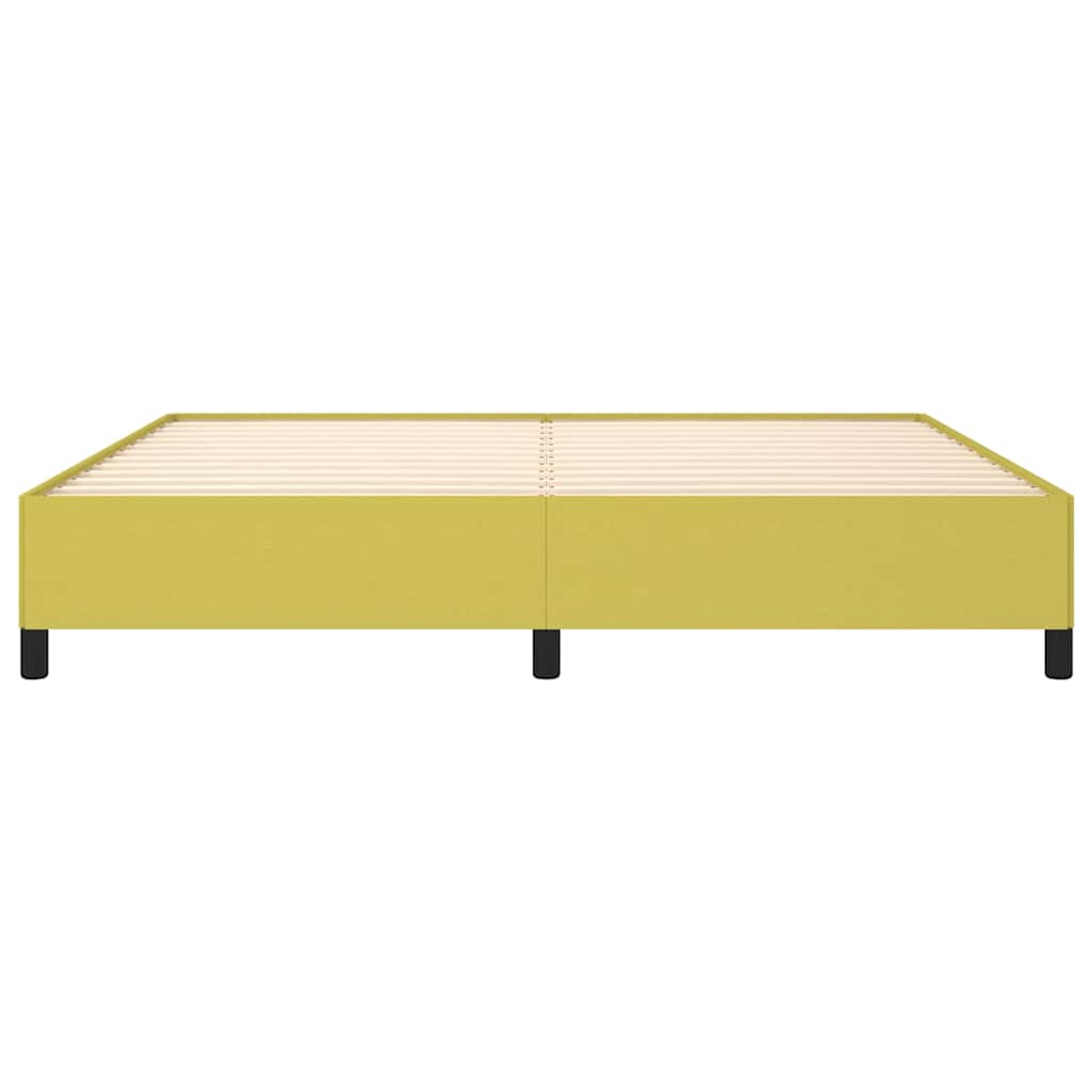 Giroletto senza Materasso Verde 200x200 cm in Tessuto