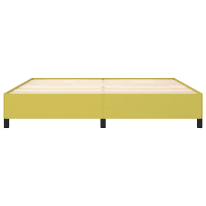 Giroletto senza Materasso Verde 200x200 cm in Tessuto