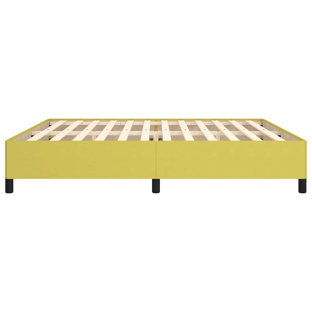 Giroletto senza Materasso Verde 200x200 cm in Tessuto