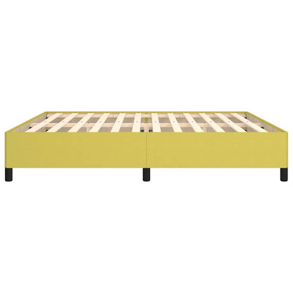 Giroletto senza Materasso Verde 200x200 cm in Tessuto