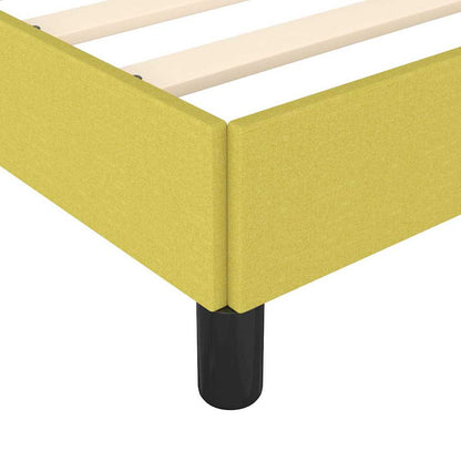 Giroletto senza Materasso Verde 200x200 cm in Tessuto