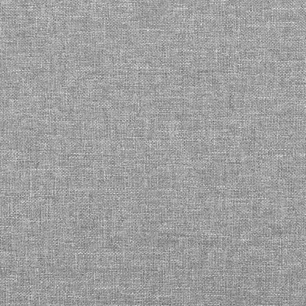 Giroletto senza Materasso Grigio Chiaro 80x200 cm Tessuto