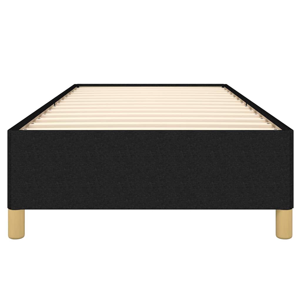 Giroletto senza Materasso Nero 80x200 cm Tessuto