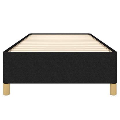 Giroletto senza Materasso Nero 80x200 cm Tessuto