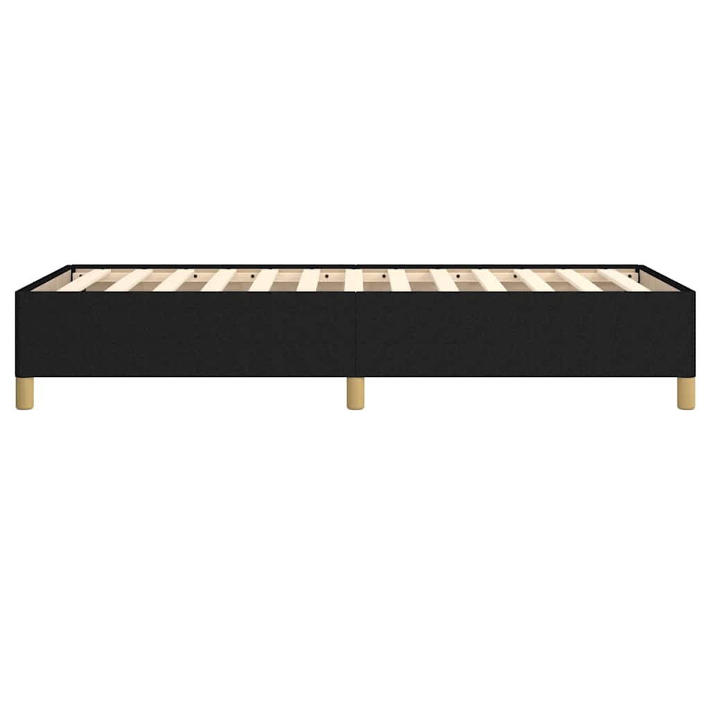 Giroletto senza Materasso Nero 80x200 cm Tessuto