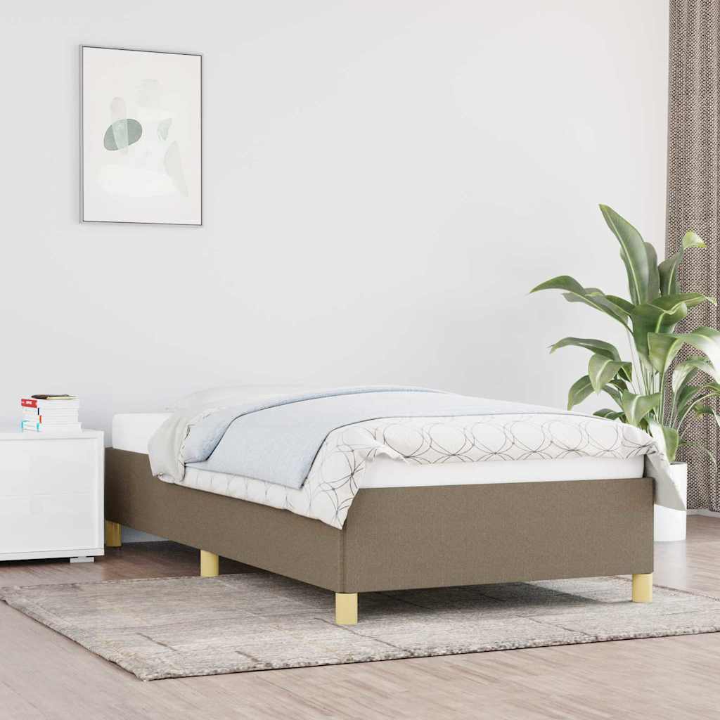 Giroletto senza Materasso Tortora 90x190 cm Tessuto