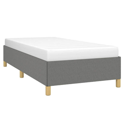 Giroletto senza Materasso Grigio Scuro 100x200 cm Tessuto