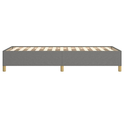 Giroletto senza Materasso Grigio Scuro 100x200 cm Tessuto