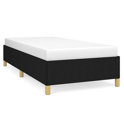 Giroletto senza Materasso Nero 100x200 cm in Tessuto | homemem39