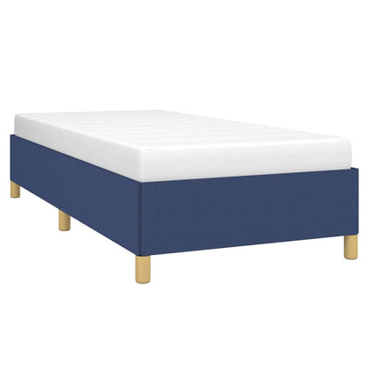 Giroletto senza Materasso Blu 100x200 cm in Tessuto