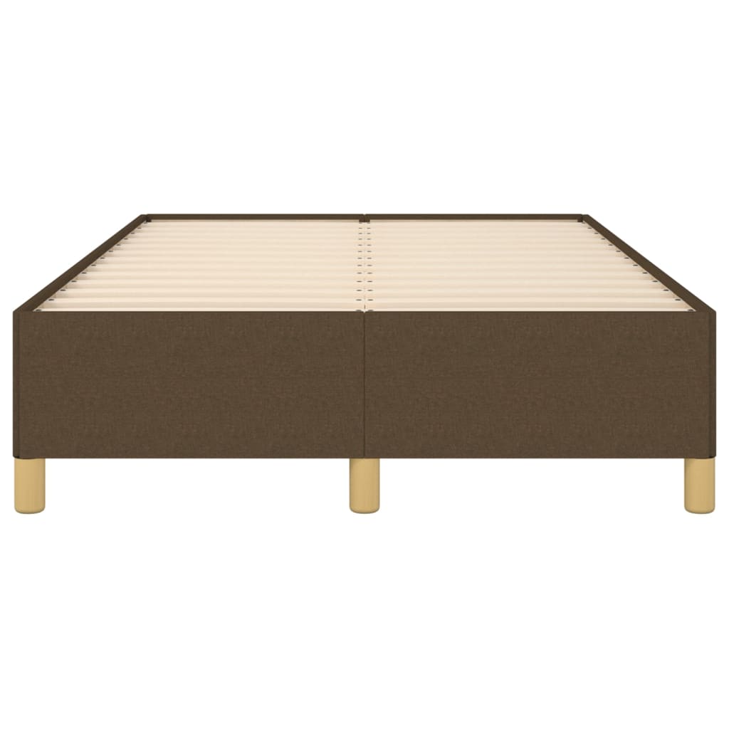 Giroletto senza Materasso Marrone Scuro 120x200 cm Tessuto | homemem39